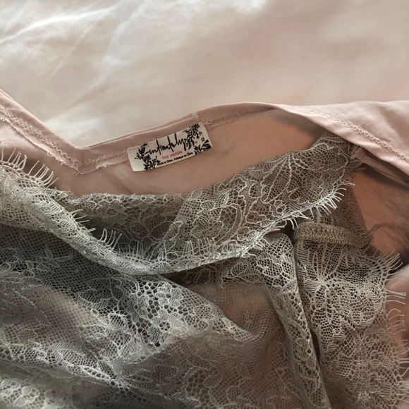 Free people tan cream lace tank top XS - Picture 6 of 6